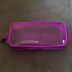 3/$10 • Clinique Purple Makeup Bag• Brand New